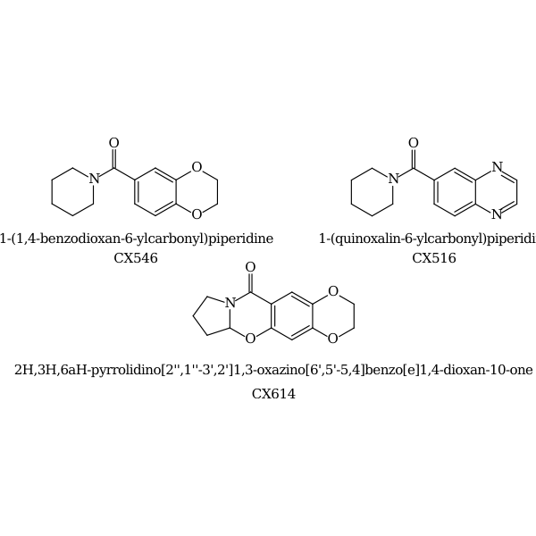 Chemical molecules diagram